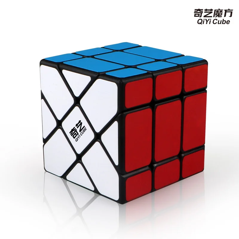 Qiyi-Speed Magic Cube para crianças, brinquedo educativo, 8 estilos, Yileng, colorido, presente