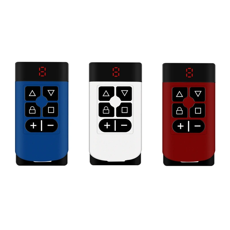 

6-Button Garage Door Remote Control Duplicator 315MHZ-868MHZ Multi-Frequency Code Grabber Clone Gate Garage Door Opener