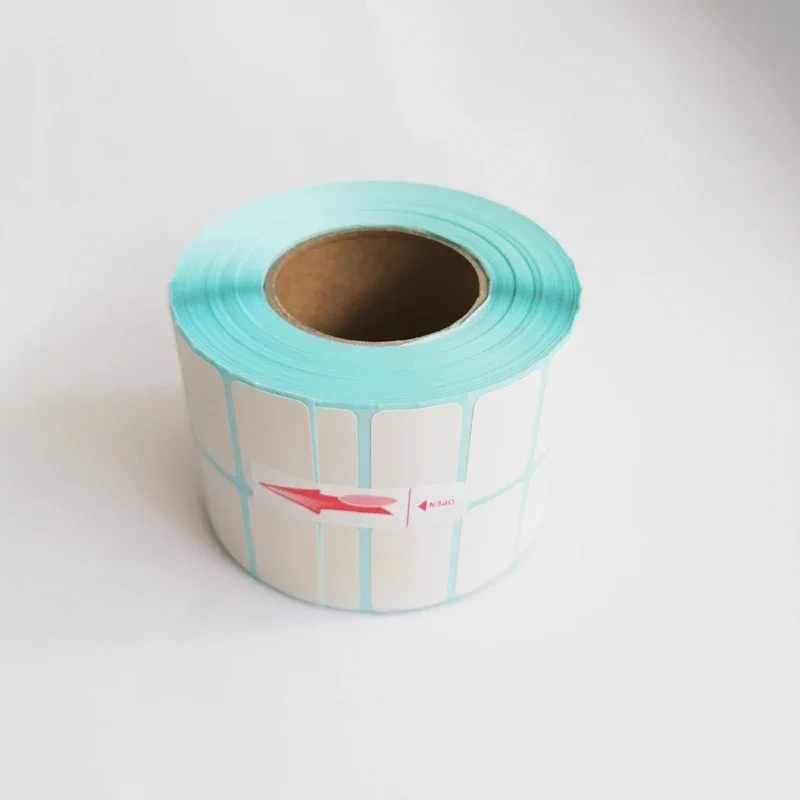 15 25 35 45 55 65 75mm Direct White Print Thermal Paper Self-adhesive Label Stickers