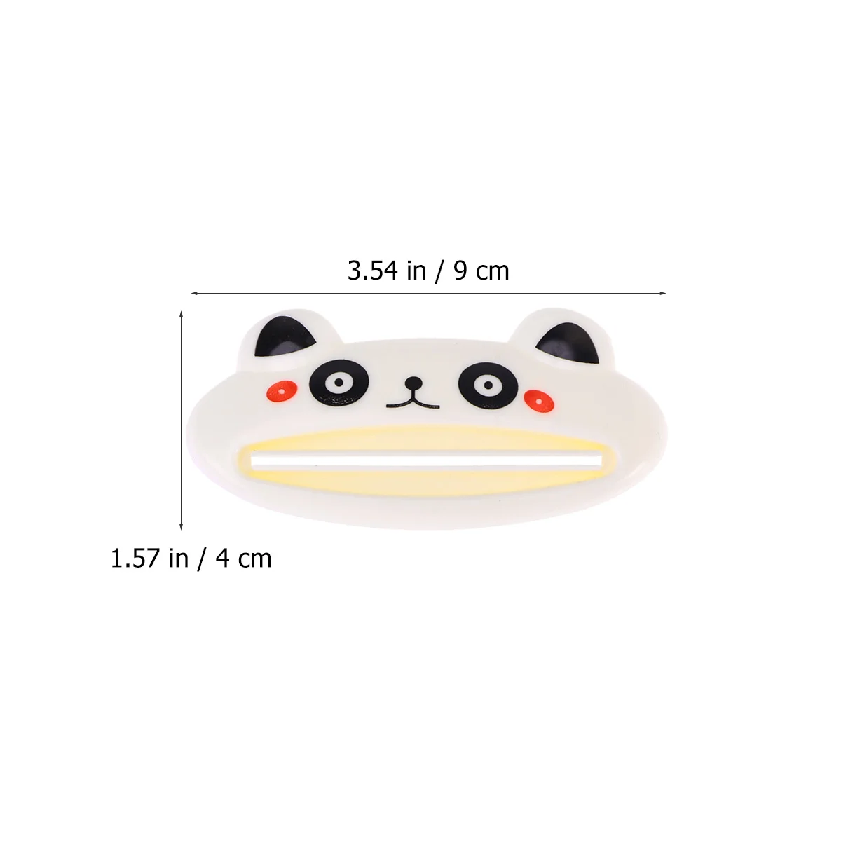 Cartoon Toothpaste Squeezer Tube Dispenser Squeezer for Toothpaste Cream Bathroom Accessories (Panda)