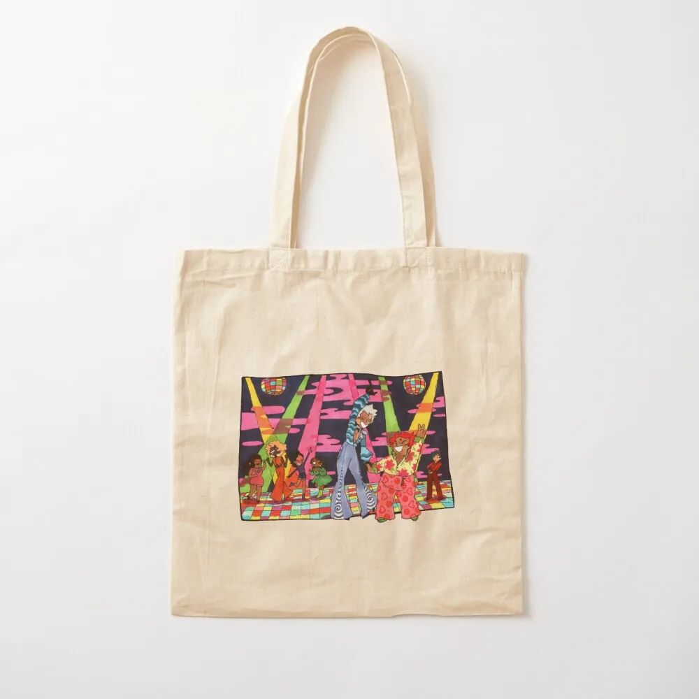 disco time Tote Bag Shopping bags shopping cart bags bag luxury women tote bag canvas