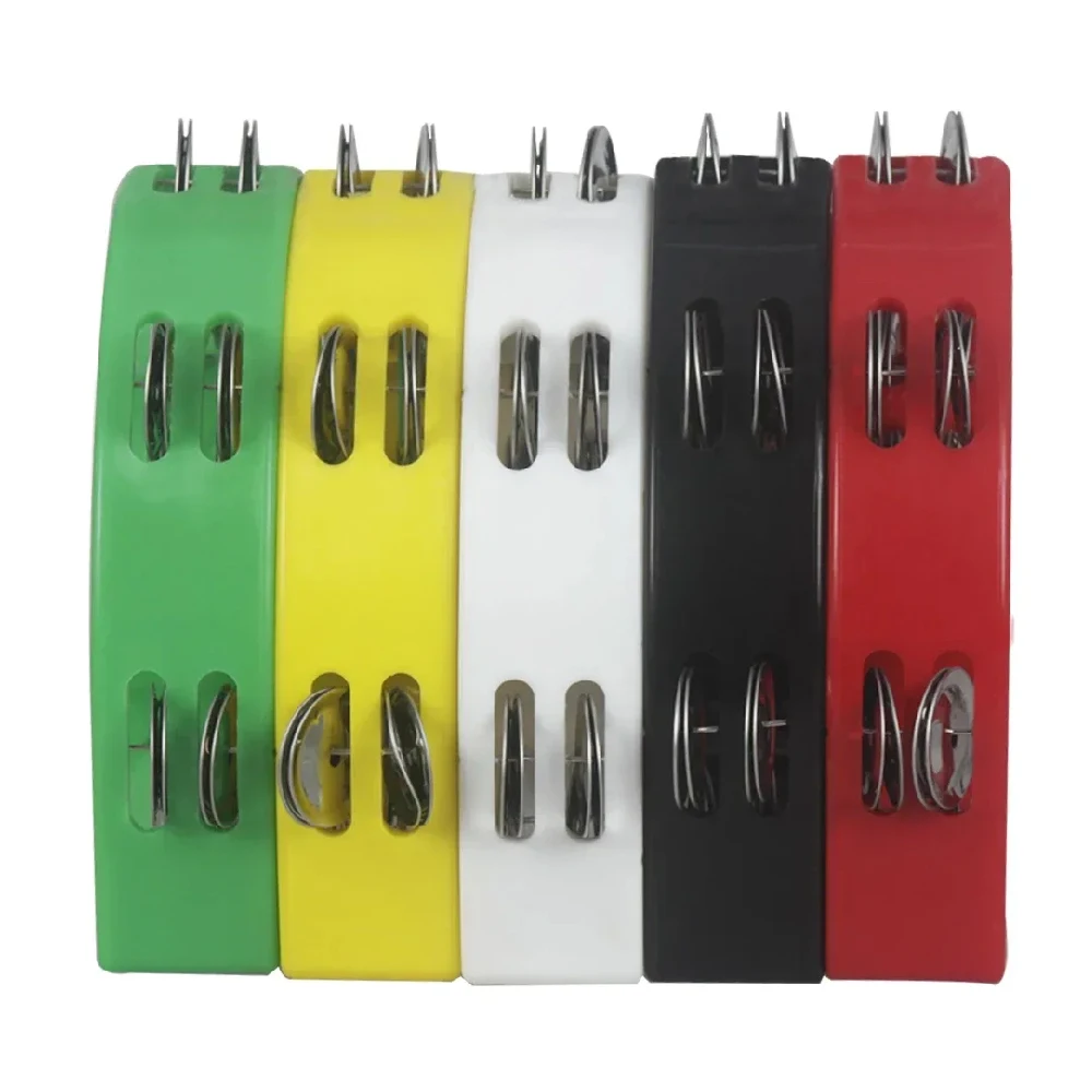 أجراس يدوية من الدف بطبقة مزدوجة ألعاب موسيقية تعليمية أدوات أورف للحفلات KTV #6