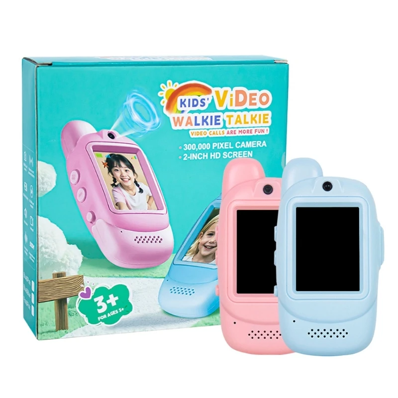 Walkie Talkie Children Intercom Toy Simple Button Layout For Easy Use for Kids During Play Activities 15UB