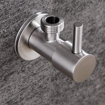 

Faucet Angle Valve Stainless Steel 304 Water Valve Stop Valve Diverter Toilet Valve Control Bathroom Kitchen Accessories 1PC