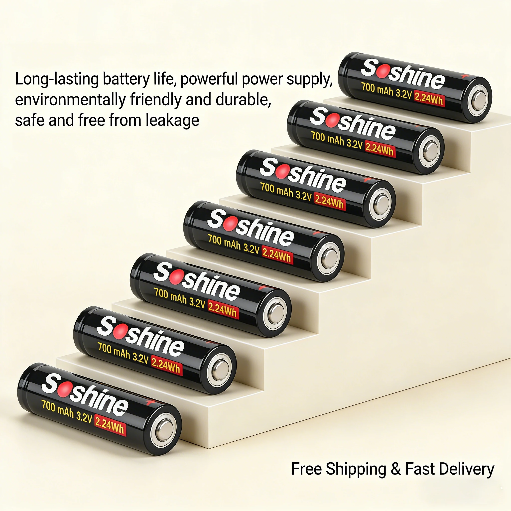 1.2V 14500 Lifepo4 …