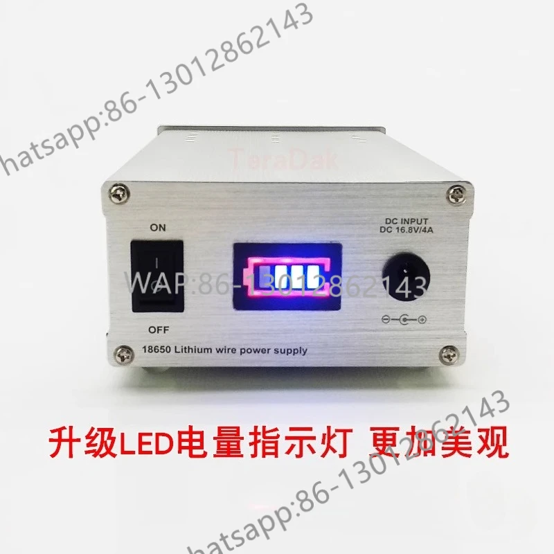 

18650 Батарея Линейный источник питания Усилитель для наушников Декодирование USB Цифровой интерфейс 5 В/9 В/12 В 2 А