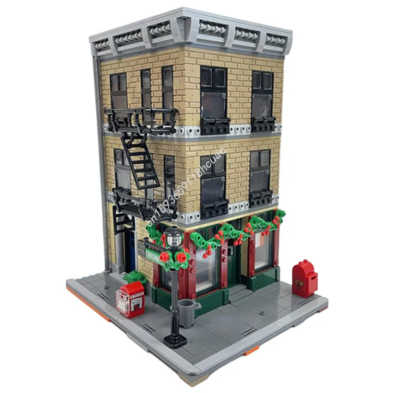 767PCS Super Heroe Peter's Apartment/Nelson & Murdock Office/Irish Pub Modular Model Moc Building Blocks Stacking Brick Creative