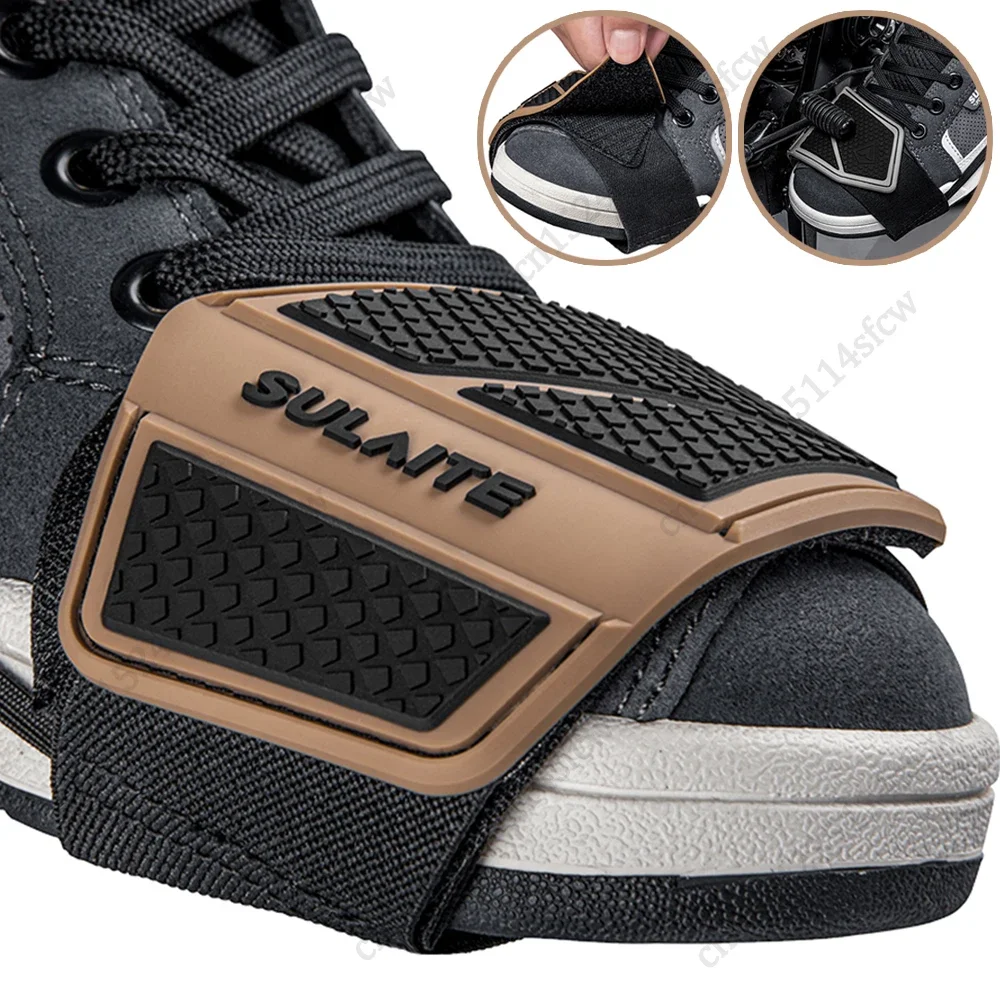 

Защитная Подушка переключения передач для мотоцикла, износостойкая защита для обуви для езды на мотоцикле, Нескользящие аксессуары