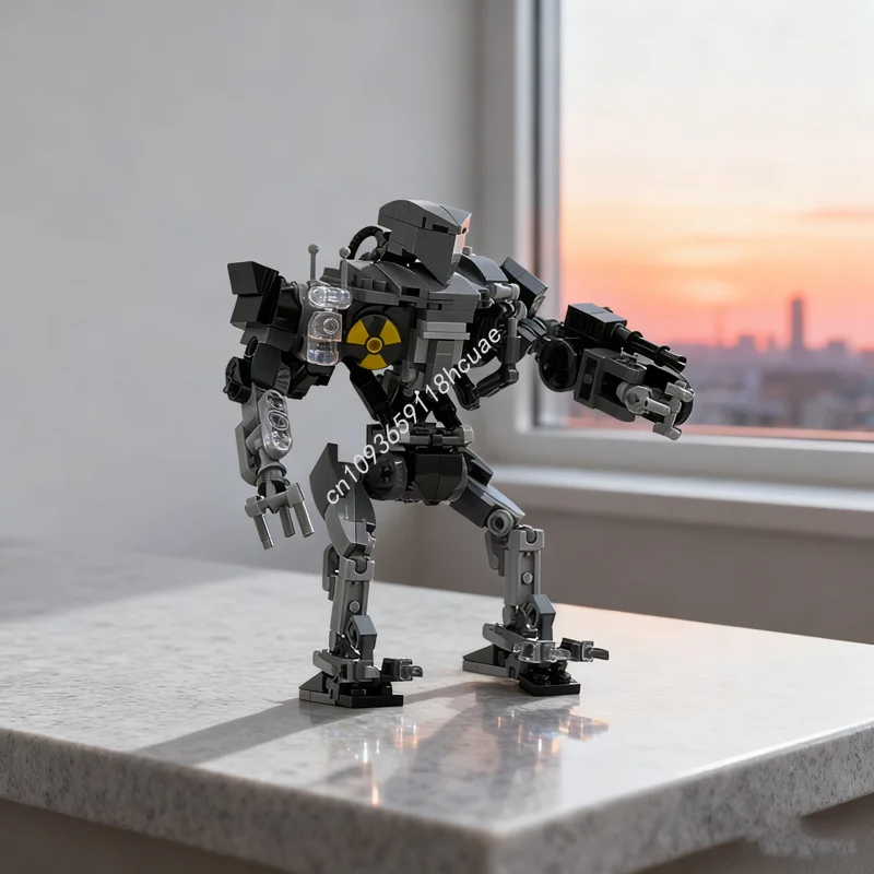 

263 шт. MOC RoboCAIN RoboCop 2 Caine The Evil Модель Строительные блоки Рождественский подарок Архитектура DIY Креативные игрушки Дети День рождения