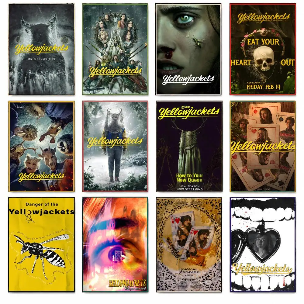 Series Thriller Y-Yellowjackets Poster HD Print Wall Art Bedroom Dorm Office Gaming Room Cafe Gifts