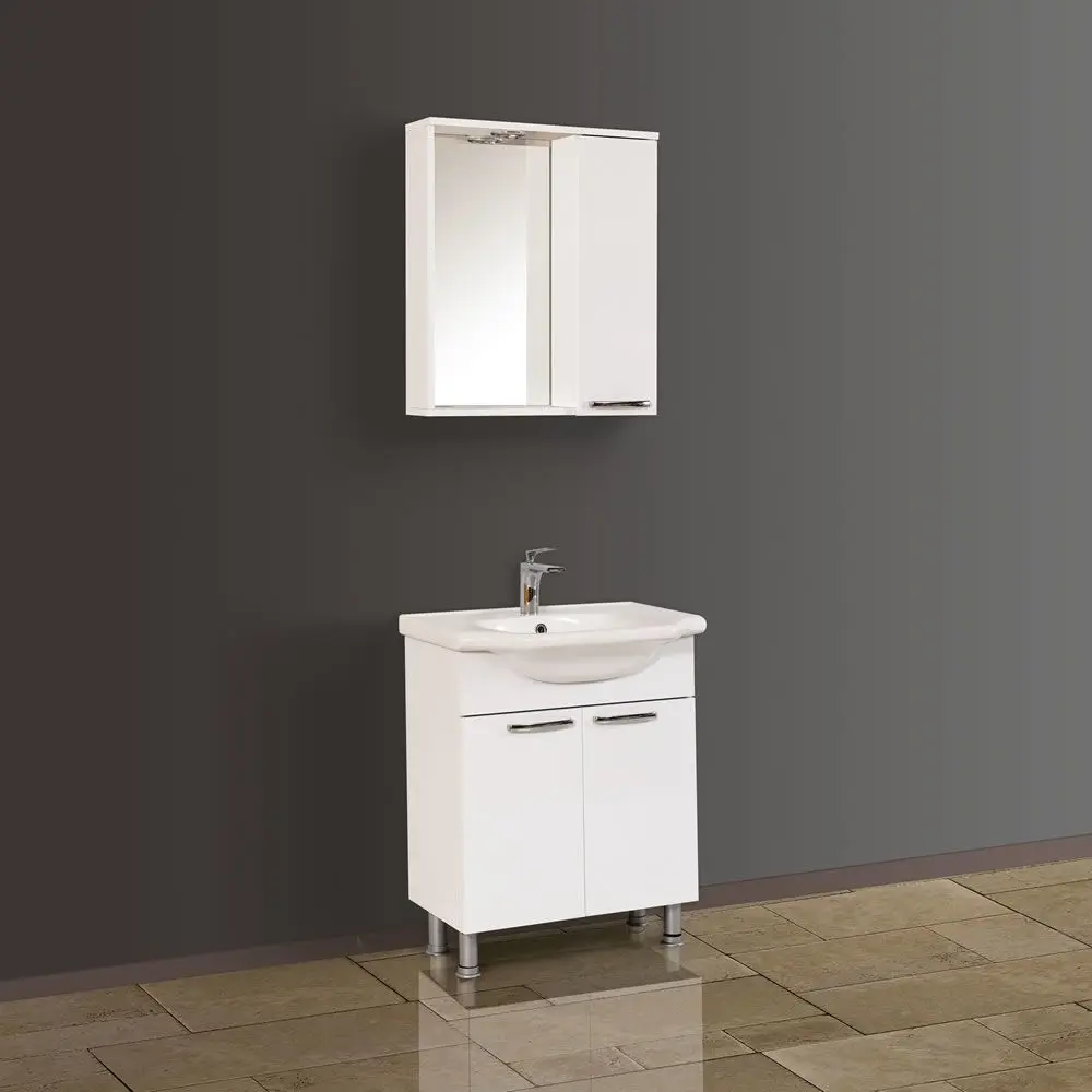 55 CM CUPBOARD SINK WHITE