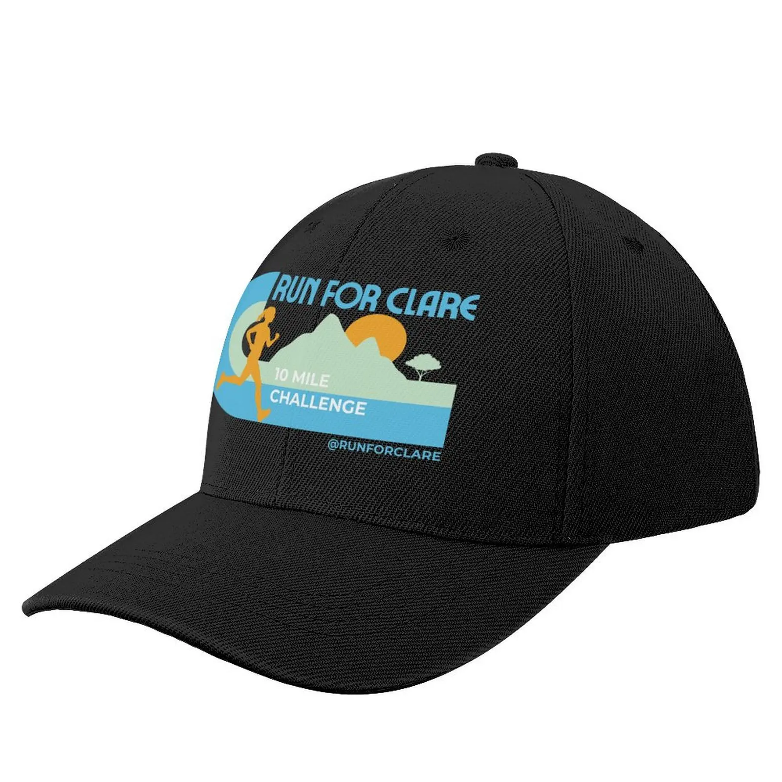 

Run For Clare - Orange Baseball Cap Sun Hat For Children Mountaineering Custom Cap Female Men's