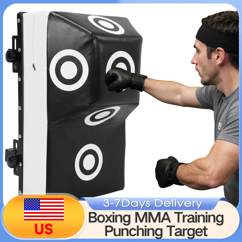 

Настенная боксерская мишень 27.6x15.75x13.75 дюймов из высокоплотного пенопласта для тренировок ММА, квадратная, с точками для отработки ударов верхом ударом, с маркировочными точками