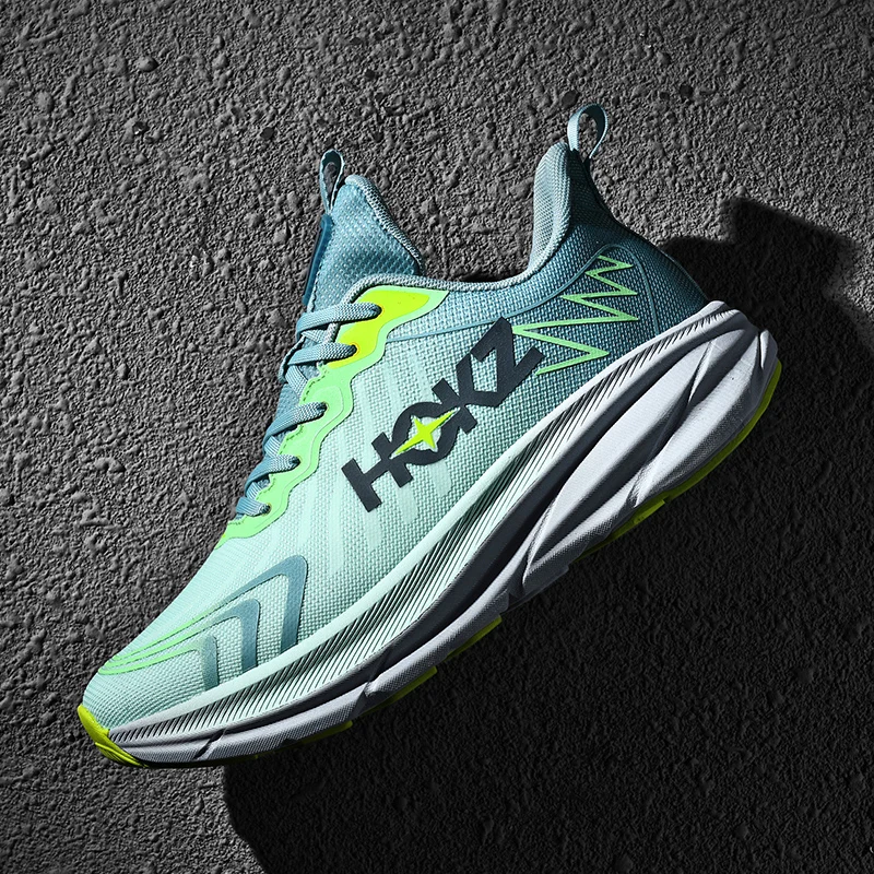 2026 Air Cushion Jogging Shoes Running Shoes Carbon Board Marathon Men Sports Breathable Lightweight Women's Nonskid Sneakers