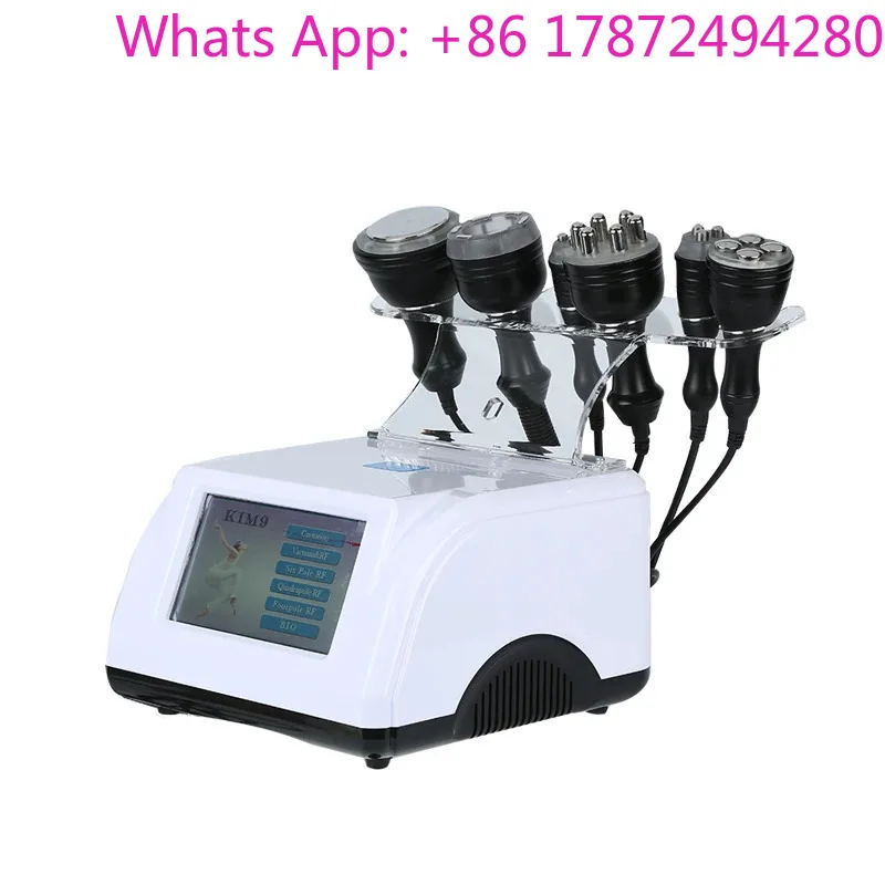 6-in-1 40Khz Cavitation Device - Vacuum BIO Body Shaping Tool for Home Use