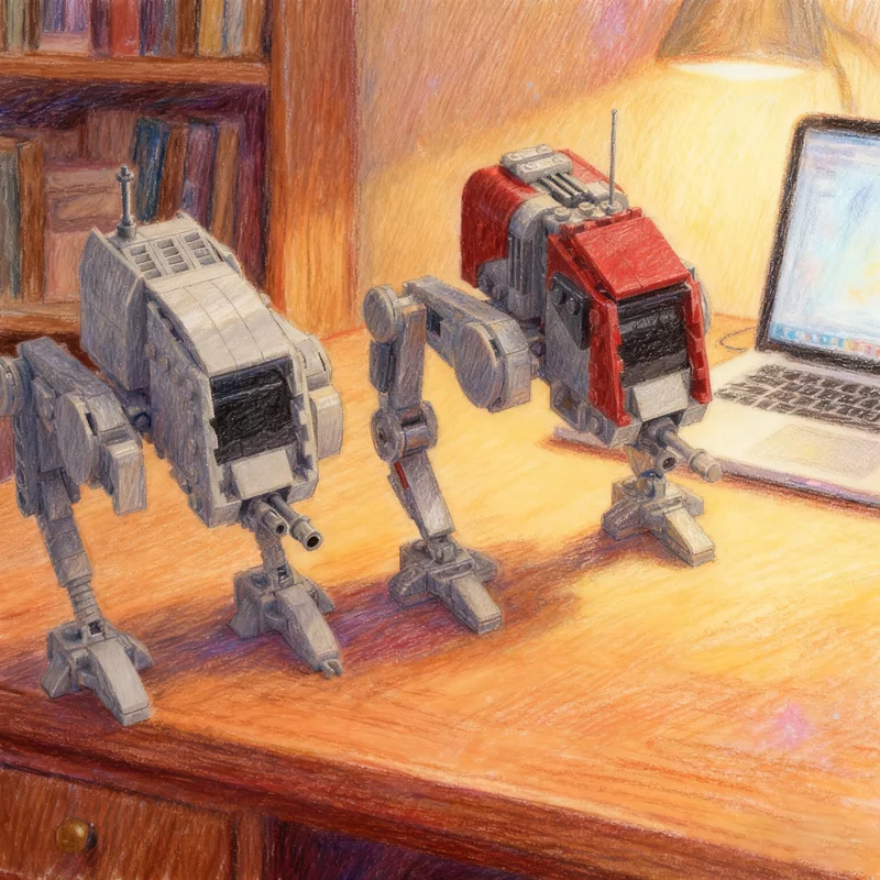 

535 деталей MOC PT EC Henry Star Battle: Конструктор-модель, архитектурные блоки, игрушки для самостоятельной сборки, развивающие кубики, рождественские подарки для детей