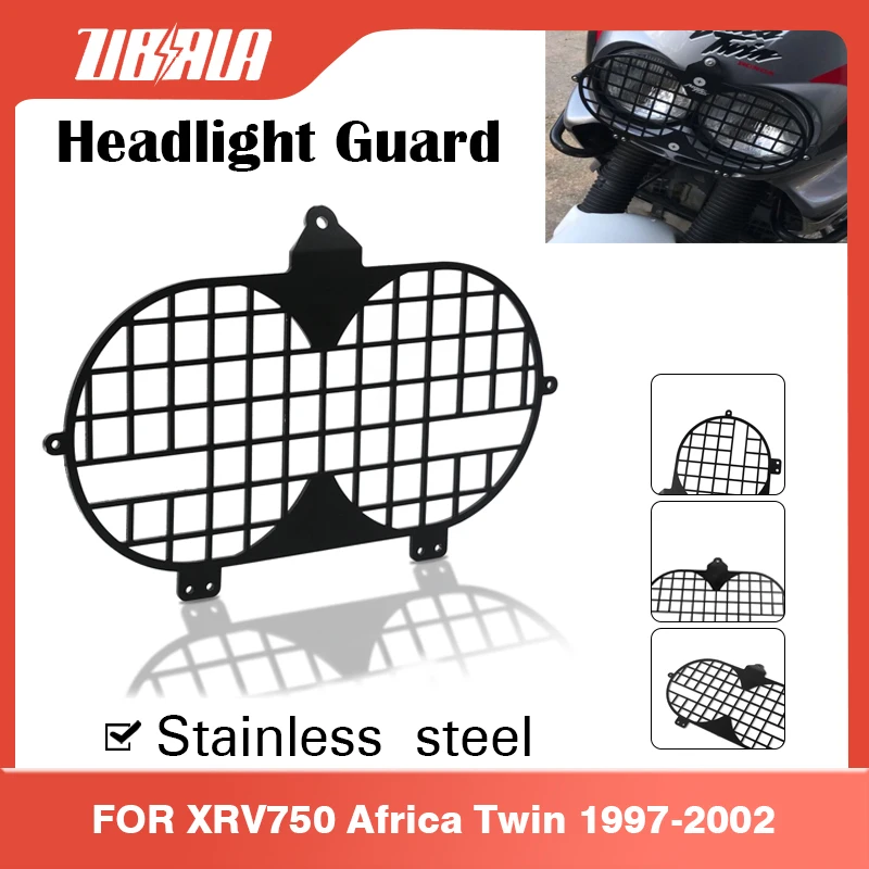 

FOR HONDA XRV750 Africa Twin XRV 750 1997 1998 1999 2000 2001 2002 Motorcycle Accessories Headlight Protector Cover Grill Guard