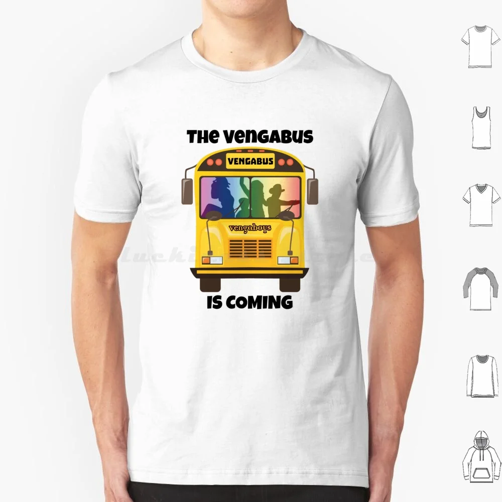 T-shirt en coton imprimé pour hommes et femmes, The Vengabus Is Coming, DIY, EurolégitiEngines, Blegum Dance