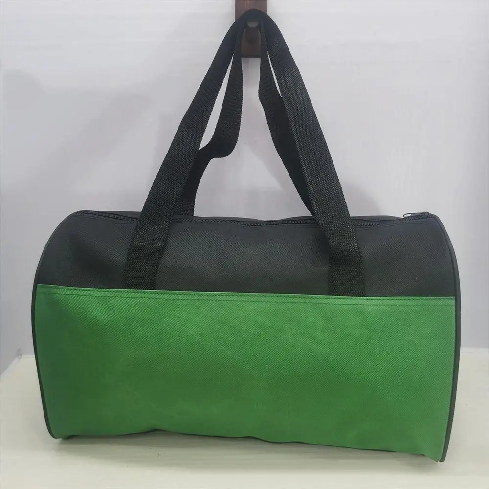 New Large Capacity Hand-held Travel Bag Waterproof Black Sports Bags With Big Net Bag Storage Handbag