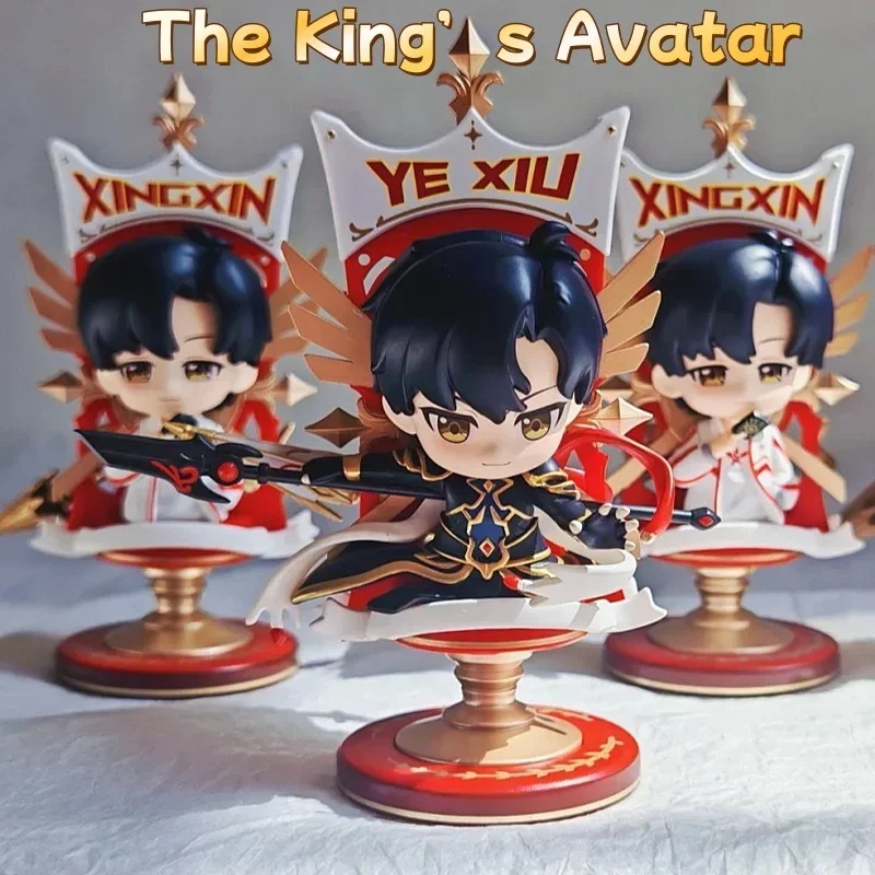 Original New Product Full Time Expert Glory The King's Avatar Series Double Sided Rotating Anime Character Model Collection Toys