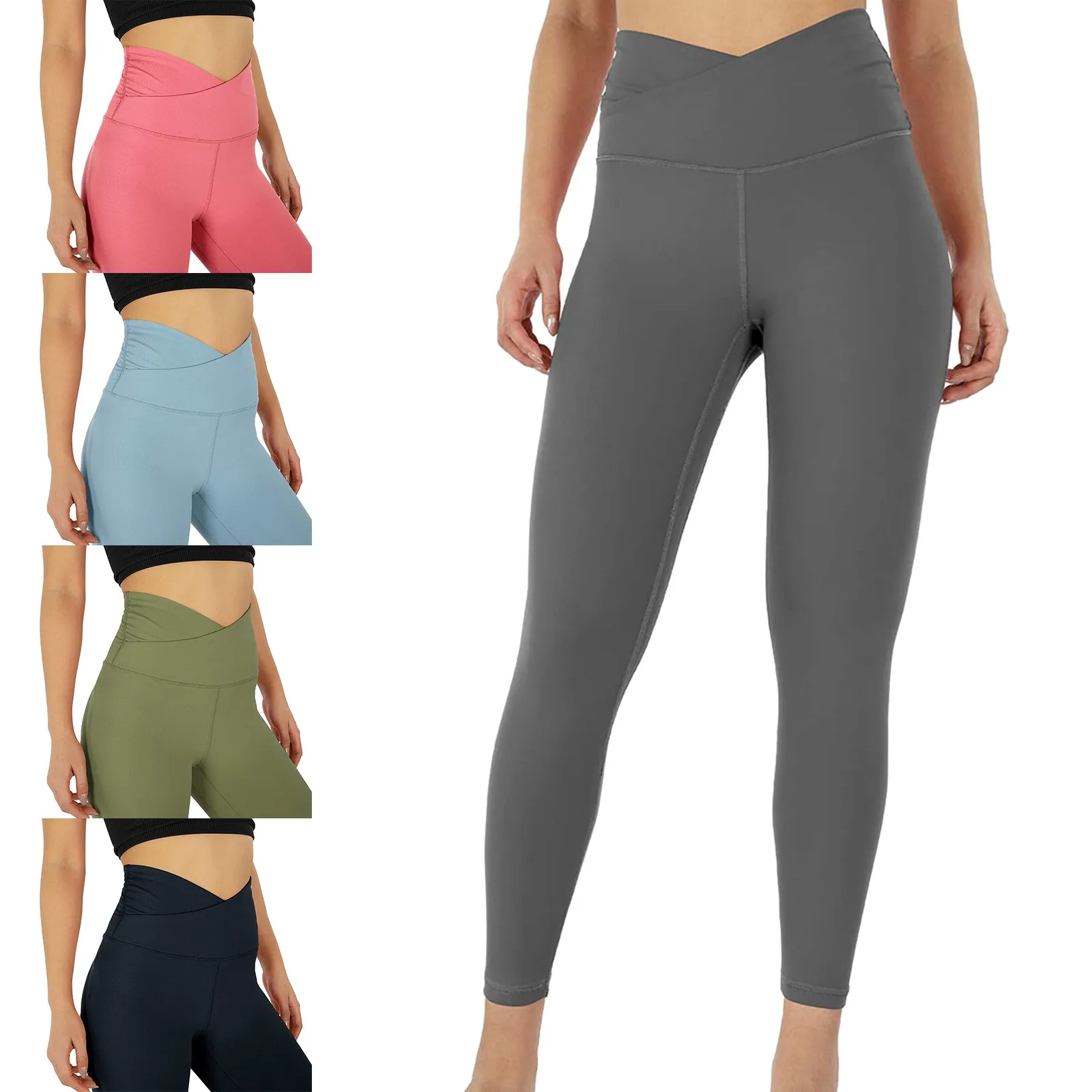 Yoga Leggings Frauen Fitness Leggings Laufen Yoga Hosen atmungsaktive Sport Leggings hohe Taille Sommer Workout Gym weibliche Kleidung