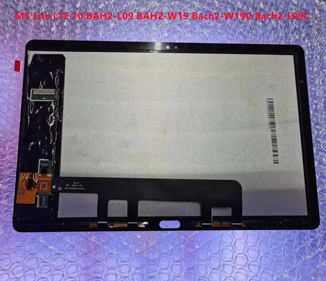 

For Huawei MediaPad M5 Lite LTE 10 BAH2-L09 BAH2-W19 Bach2-W19C Bach2-L09C LCD Display Touch Screen Digitizer Assembly 100% Test