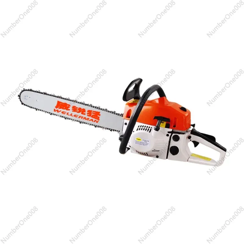 

Gasoline saw logging saw high-power chain saw household tree felling two-stroke handheld Weirui Meng 5200 garden tool