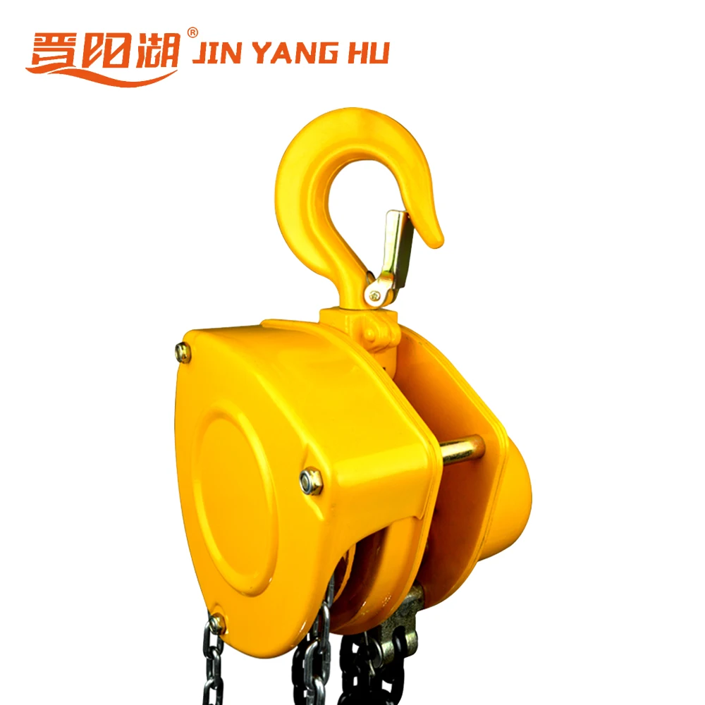 Hand Chain Hoist 2 ton Manual Lever Chain Hoist With Single Chain 3/6/9M Lifting Hight Come Along For Factory Garage Dock Mine