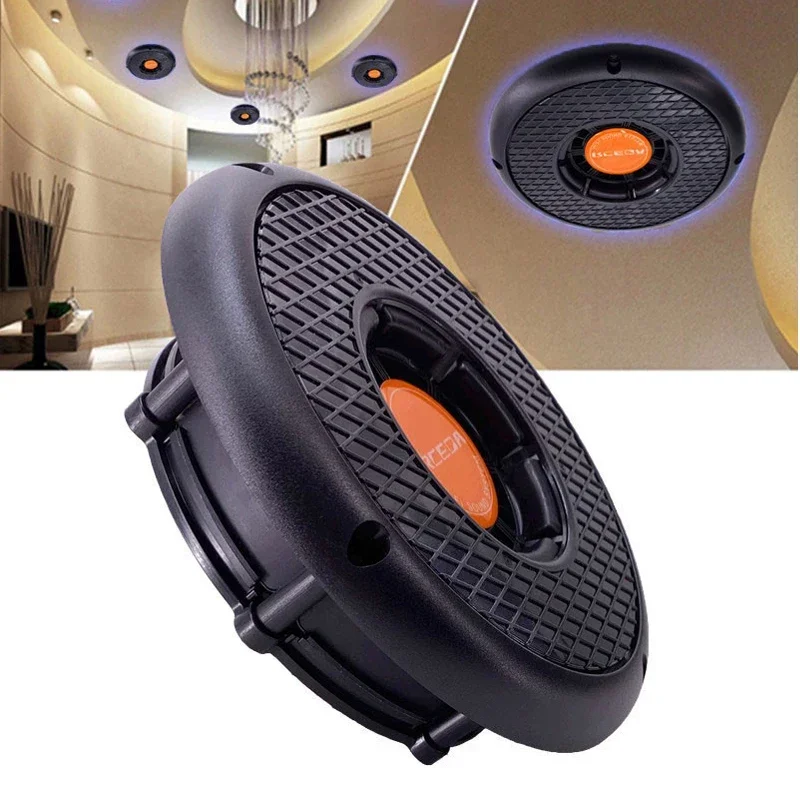 

2Pcs 100W 4ohm Full Range HiFi Speaker High Power Loudspeakers 2.0 Home Sound System Room Ceiling DIY Home Theater Media Speaker