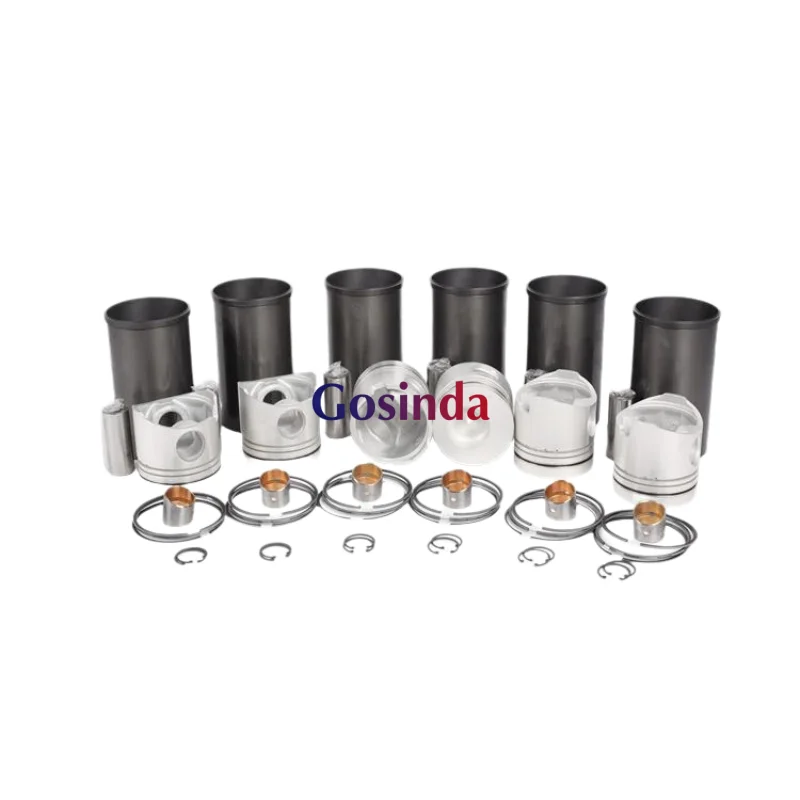 Kit de réparation de chemise de cylindre moteur 6D16 6D16T pour excavatrice et camion – Puissance stable et économie de carburant