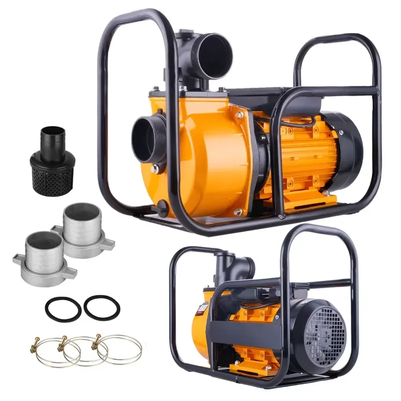 4 Inches 5.5KW Electric Motors Pump Portable Farm Machinery Dc Electric Motor Water Pump