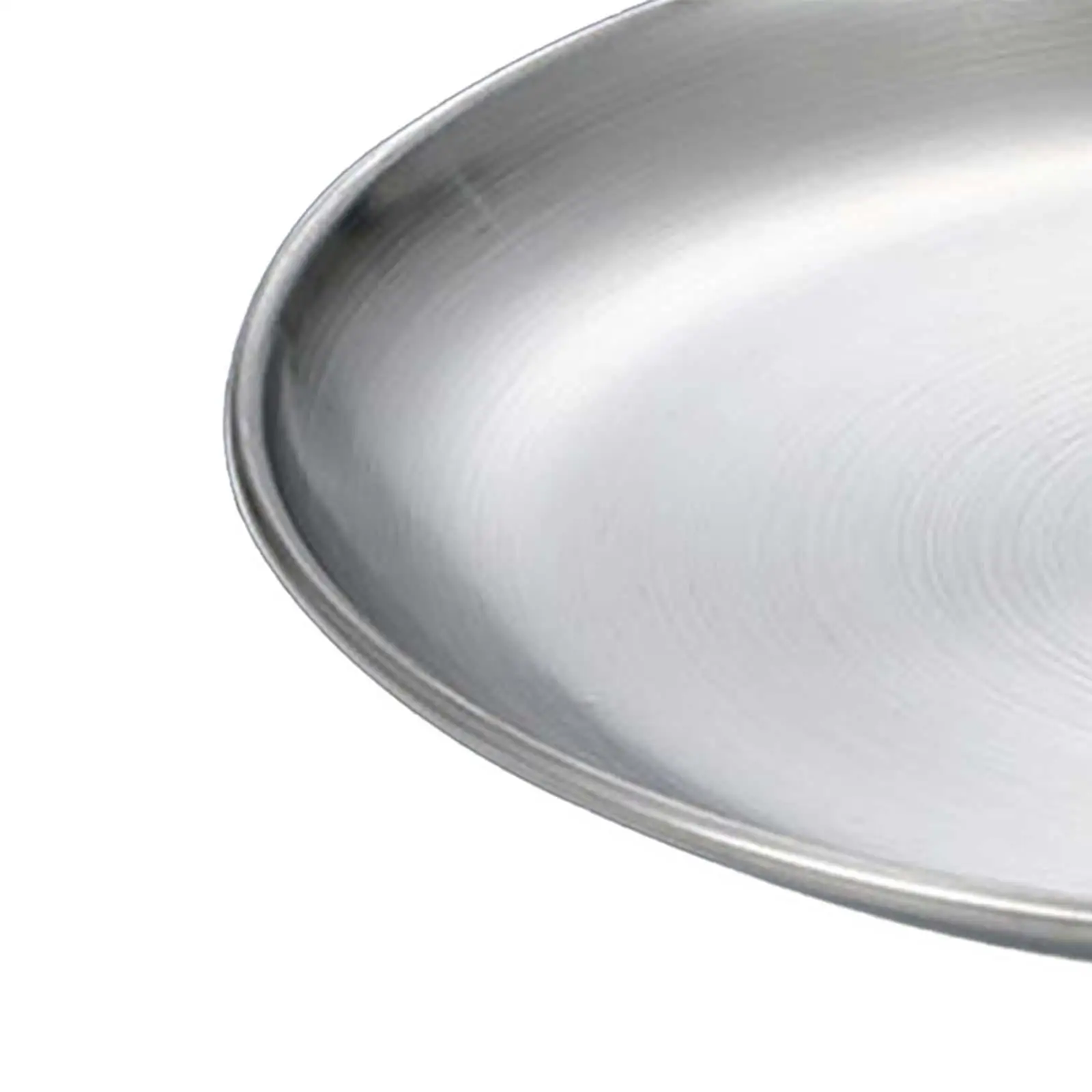 High Quality Stainless Steel Dessert Plate Compact Party Tray Beautiful Serving Dishes for Restaurant and Home