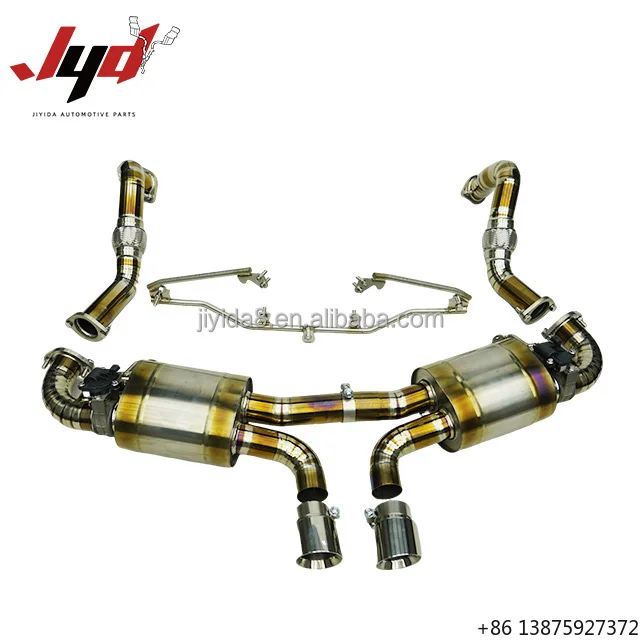 

Выхлопная система JYD Titanium Catback для 981 2.7/3.4 (2013-2016), глушитель, автомобильная выхлопная труба