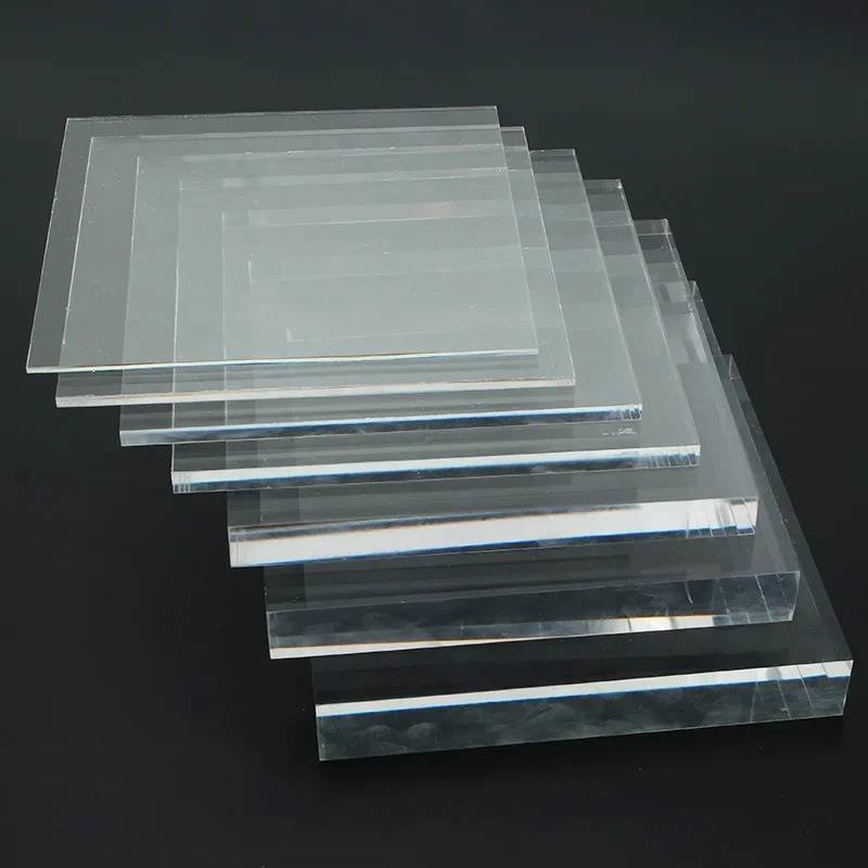 PC Sheet Transparent Plastic Plate Polycarbonate Board Flame Retardant Anti-oxidation Corrosion Resistance 2/3/4/5mm Car Ceiling