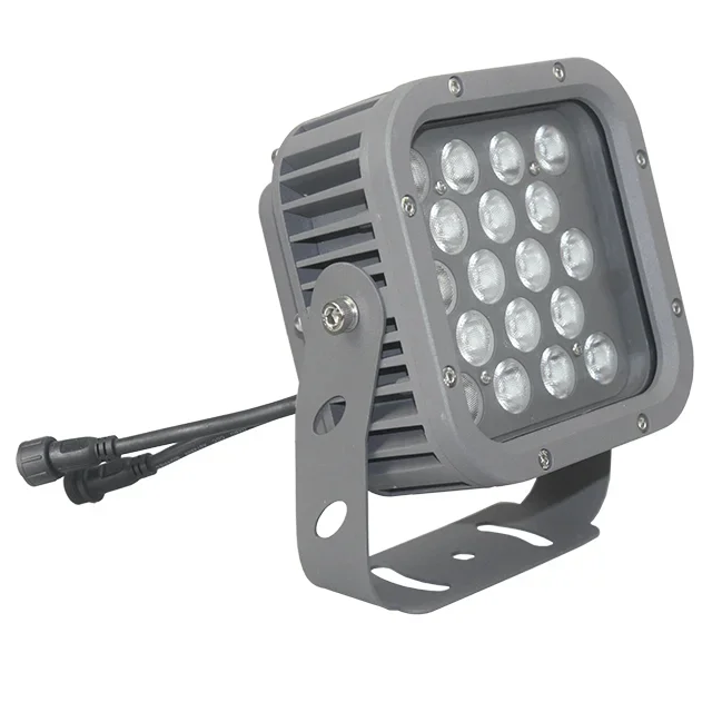 

China Manufacturer Led Floodlights 12v 24v Outdoor Solar Garden Lamp Rgb Led Flood Lights for square