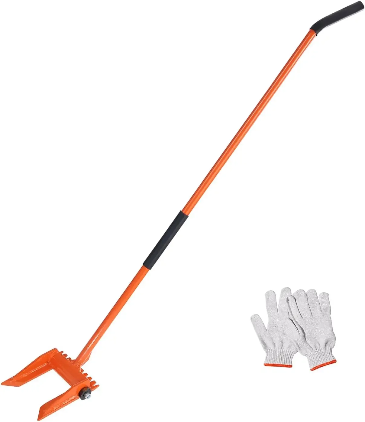 

Demolition Tool, 60'' Carbon Steel Handle Wrecking Pry Bar, 2000 lbs Weight Capacity, Heavy Duty Deck Board Removal Tool