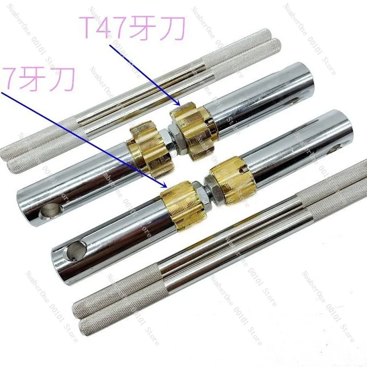 Mountain Bike Threading and Milling Tool Bottom Bracket Threading Tool Frame Threading Bottom Bracket Set Tool Ce