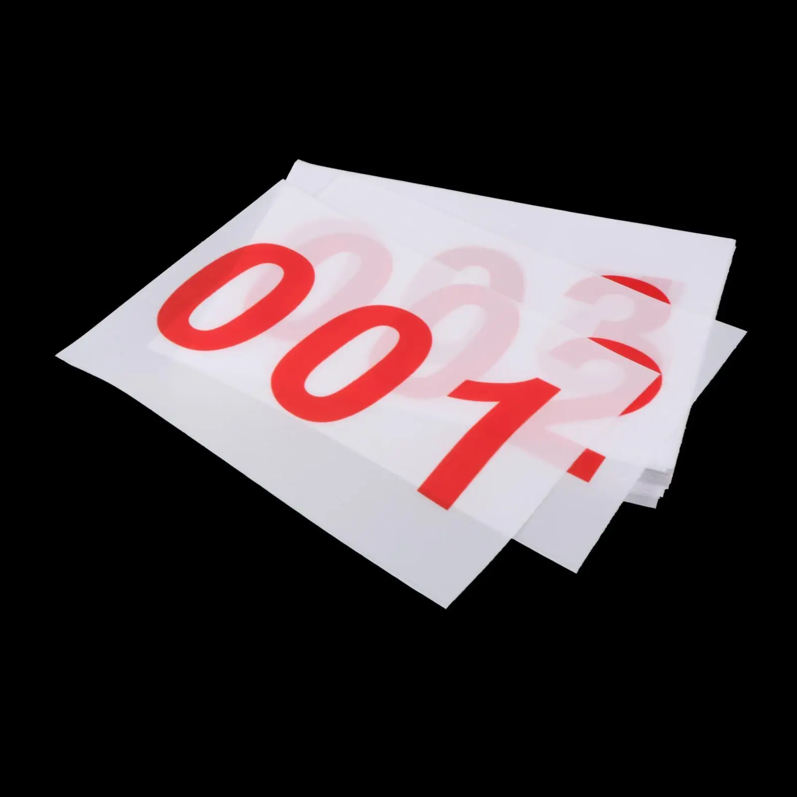 

Track and Field Bib Numbers Set with Pins Athletic Race Bibs Large Visible Numbers for Marathon and Cycling