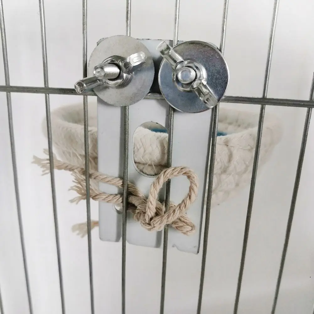 Pet Bird Nest Hanging Sleeping Bed Cotton Rope Cave Breeding Cage Toys Bird House Cockatoo Hut Parrot Lovebird Budgies Hamster