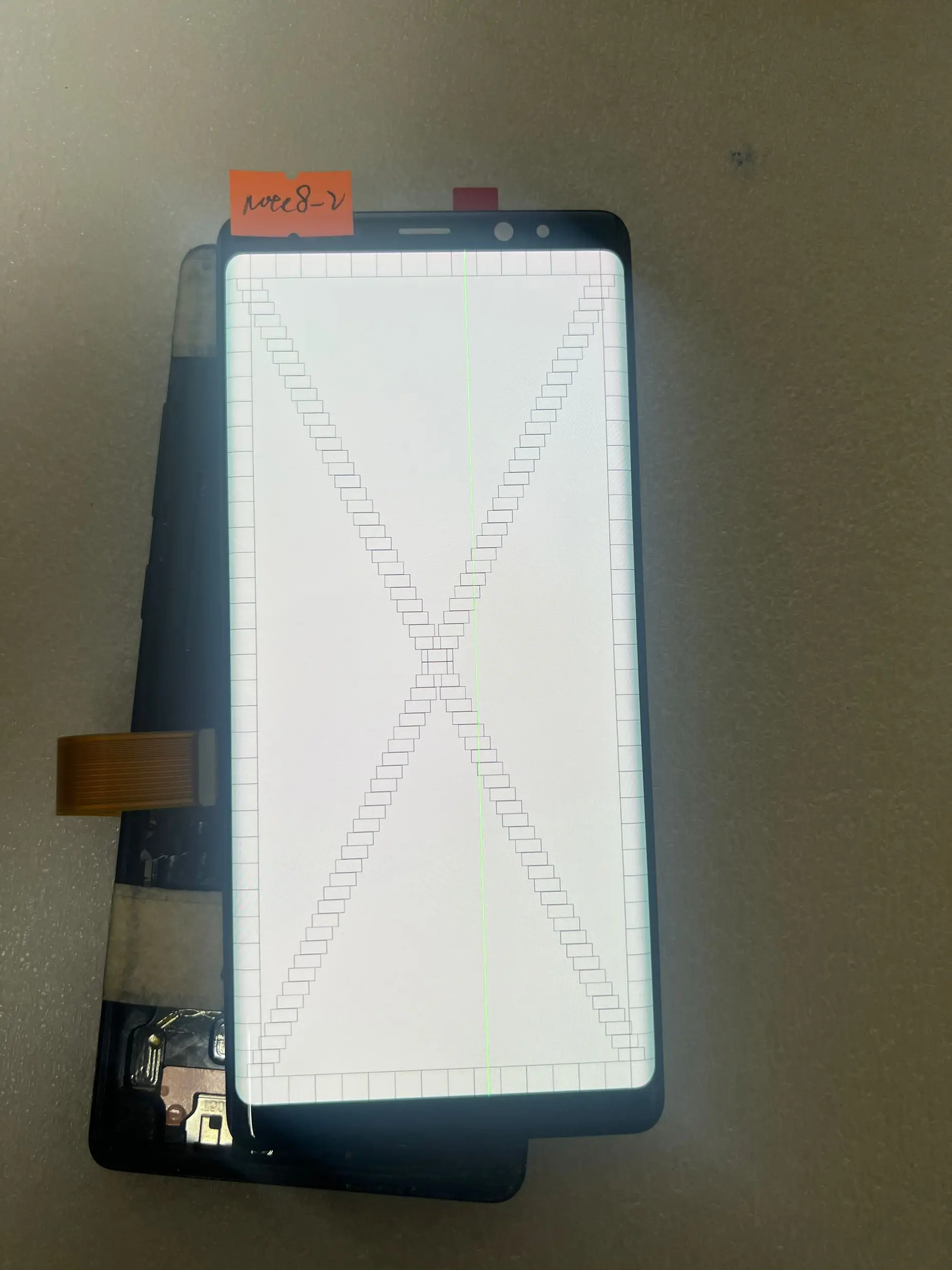 NEW AMOLED LCD For Samsung Galaxy Note 8 LCD N950 N950F Display Touch Screen Glass Digital Replacement With Defects LCD