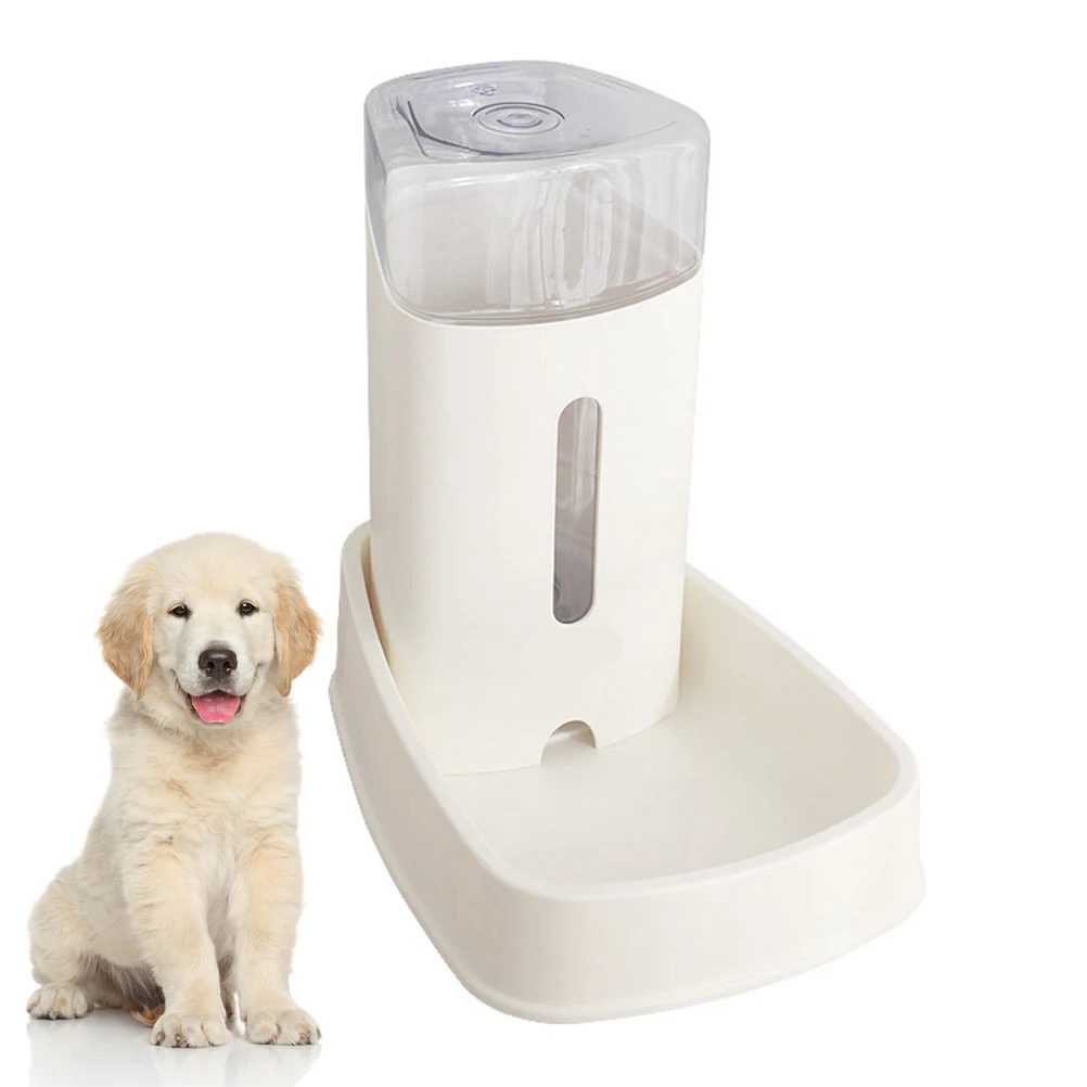 

Water Bowl Dispenser Pet Fountain Automatic for Drinking Device Home and Outdoor