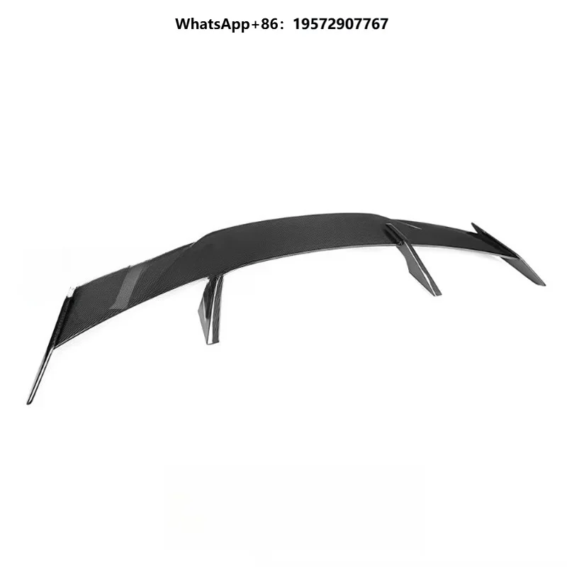 MP Style Dry Carbon Fiber Rear Trunk Spoiler Wing for G87 M2 2023+ Dry Carbon Fiber Trunk Tail Wing Body Kit