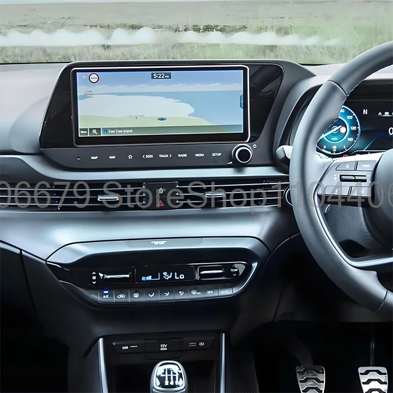 

Screen protector Tempered glass for Hyundai Bayon 2022 2023 2024 2025 10.25 inch car radio gps Navigation screen protective