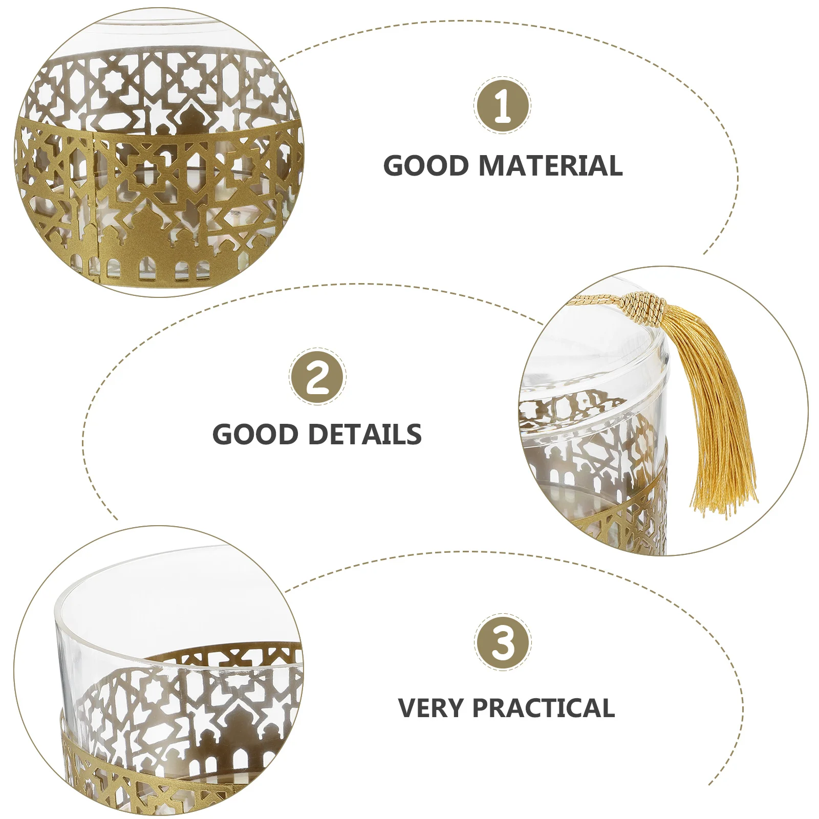 

Candy Box Middle East Practical Candy Container Gift Box Party Favor Chocolate Jar Cookie Jar Party Boxes