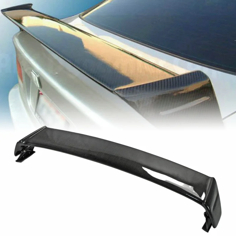 

High Quality Carbon Fiber Rear Spoiler EK 4 Door Easy Installation
