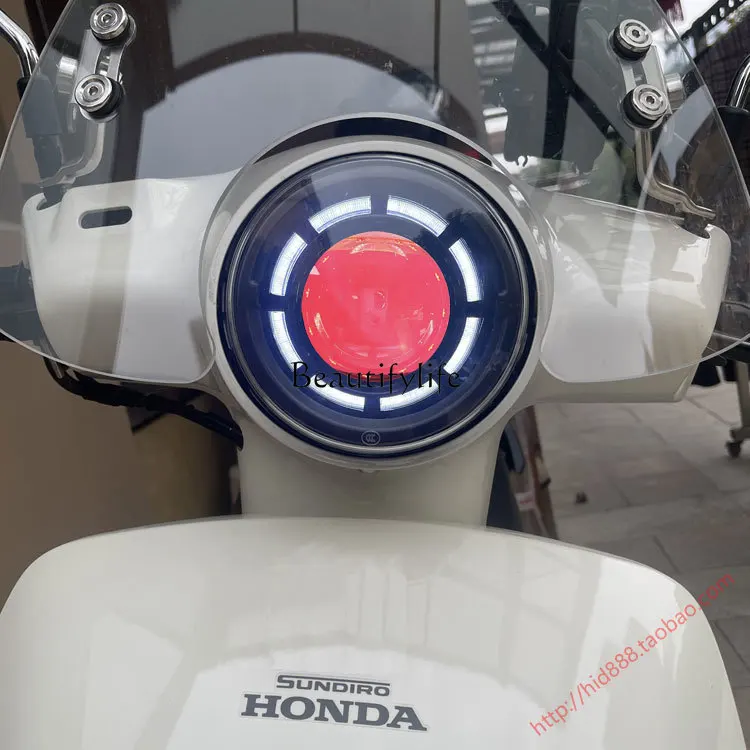 

Headlight Assembly Modified LED Dual Light Lens