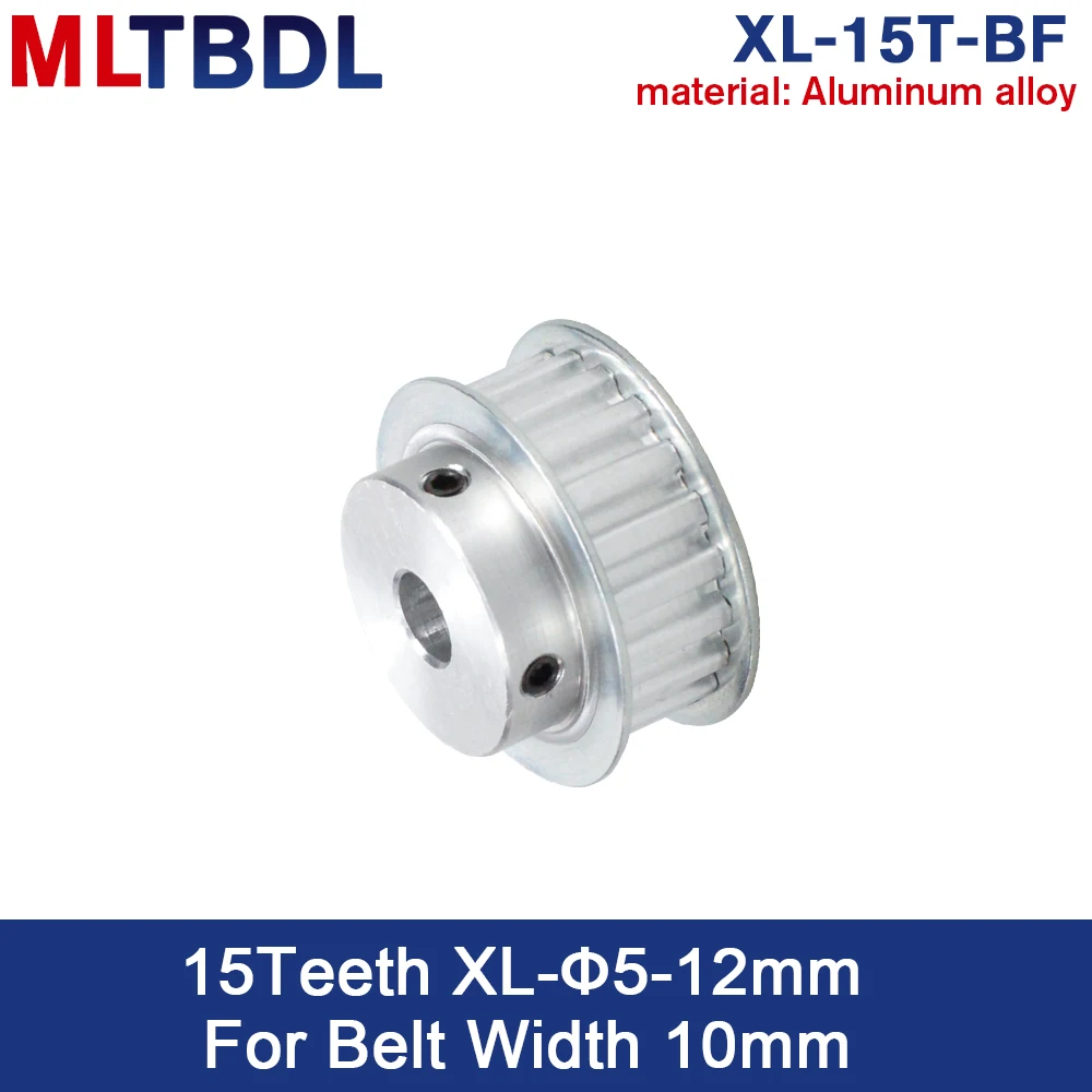 XL 15T Timing Pulley 11mm Width Toothed Belt  Gear Pulley 5/6/6.35/8/10/12mm Bore 5.08mm Teeth Pitch 15Teeth Transmisson Pulley