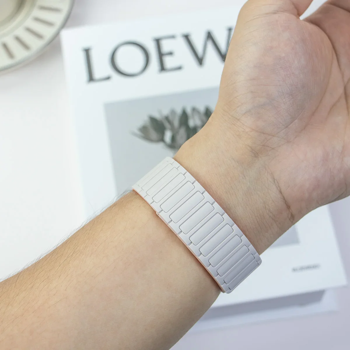 สายซิลิโคนสําหรับ Samsung Galaxy Watch 8 40 มม.44 มม.8 CLASSIC 46 มม.สําหรับ Galaxy นาฬิกา Ultra 2025 47 มม.สร้อยข้อมือกีฬา