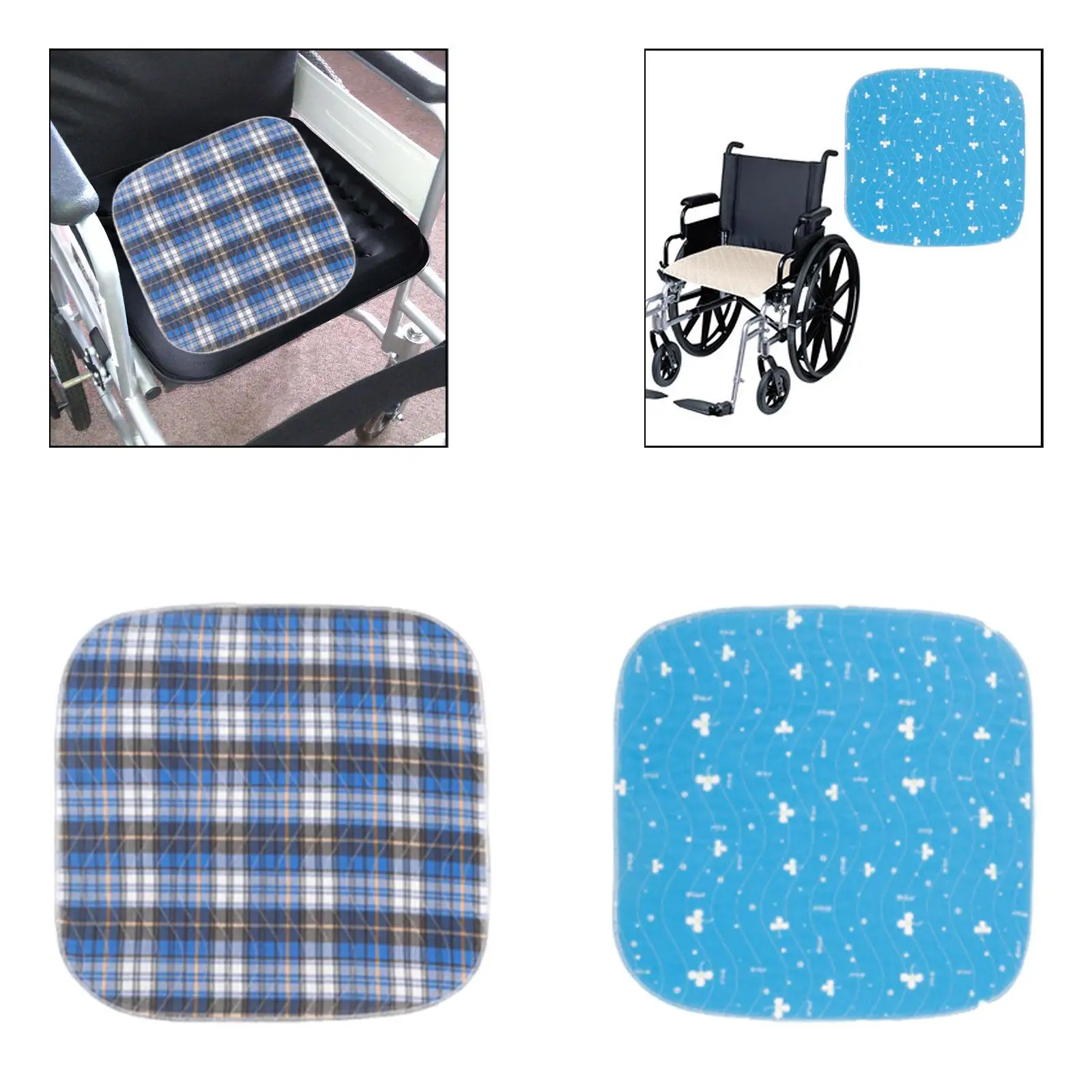 

Wheelchair Cushion Breathable Washable Seat Pad for Patients Seniors Elderly