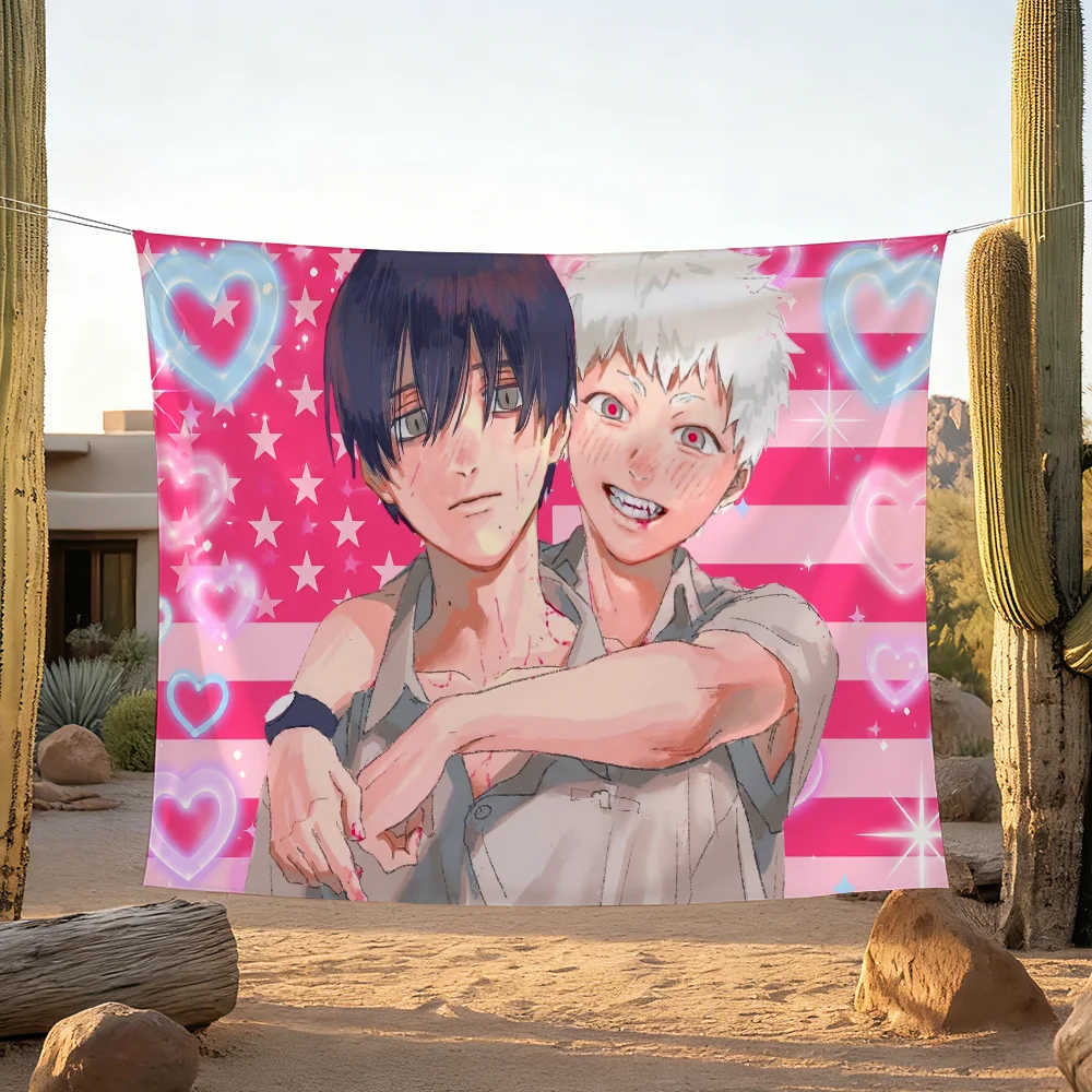 Anime The S-Summer H-Hikaru Died flag For Living Room Home Dorm Decor Wall Outdoor Camping Party Banner Gifts